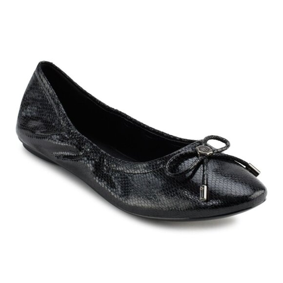 Karl Lagerfeld Paris Women's Velma Almond Toe Ballet Flats - Picture 1 of 3